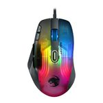 Roccat Kone XP - 3D Lighting Gaming Mouse with 19K DPI Optical Sensor, 4D Krystal Wheel, programmable button design & AIMO RGB lighting, black
