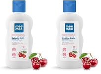 Mee Mee Gentle Baby Bubble Bath Liquid (With Cherry Extracts- 500 ml) (Pack of 2)