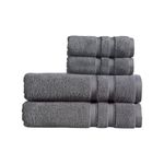 Christy Chroma Bath Sheet Set | Set of 4 | 2 Hand Towels 2 Bath Sheets | Highly Absorbent Heavyweight 675GSM | Bold and Bright | Soft Smooth Bathroom Shower Towels | 100% Cotton | Sustainably Made |