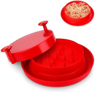 Chicken Shredder Tool Twist – Durable Meat Shredder for Easy Shredding, Portable Handheld Design with Non-Slip Base, Includes Cleaning Brush, 7.87 In Diameter