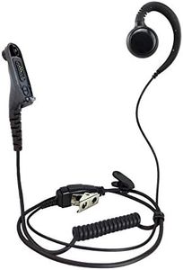 Two Way Radio Swivel Earpiece Earphone for Motorola XPR 6000 6550 XPR7550e XPR7580e XiR-P8200 (1 Pack)