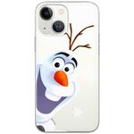 ERT GROUP Disney Frozen Olaf Phone Case Designed for iPhone 13, 6.1 inch, TPU Shockproof Protective Phone Cover, Raised Edges, Scratch Resistant Design, Olaf Design