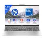 HP 15 (i5 14th Gen), Intel Core 5, 16GB RAM (Upgradeable), 512GB SSD, FHD, Anti-Glare, 15.6''/39.6cm, Win11, M365 Basic(1yr), Office24, Silver,1.59kg, fd0682tu, FHD Camera w/Shutter, Backlit Laptop