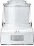 Cuisinart Ice Cream Maker Machine, 1.5 Quart Sorbet, Frozen Yogurt Maker, Double Insulated, White (ICE-21C)