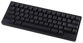 HHKB HYBRID Type-S Keyboard Charcoal PD-KB800BNS, Blank Keyboard, Silent Key Switches, Bluetooth Professional Mechanical 60% Keyboard, Compact, USB-C