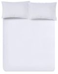 Linens World Egyptian Cotton Fitted Sheets Breathable, Anti Wrinkle 40cm Deep Pocket 200 Thread Count Single Bed Sheets White Bedding & Linen- Single Bedding 90 X 190 CM Single Fitted Sheet