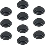 True Line Automotive 10 PCS Car Door Shock Absorbers - Close Cushion with Highly Adhesive Backing - PVC Protectors, Universal Fit