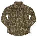 Mossy Oak Men's Standard Sherpa Fleece Lined Camo Hunting Jacket, Original Bottomland