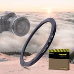 77mm Lens to 72mm Camera Lens Adapter,77mm to 72mm Filter Step-Down Ring Adapter Ring,Compatible All 72mm Filter Accessory