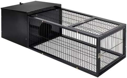i.Pet Rabbit Hutch Bird Cage Ferret Guinea Pig Rat Bunny Cages Pet Enclosure House Carrier Habitat,Ourdoor Indoor for Small Animals, 120cm Length Metal Steel Slide-Out Tray Lockable