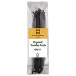 Organic Madagascan Vanilla Pods 10 Pods by Manor Springs Organic