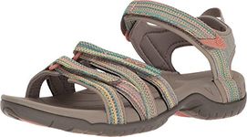 Teva Tira, Women Heels Sandals Open Toe Sandals, Multicolour (Taupe Multi Tpm), 6 UK (39 EU)