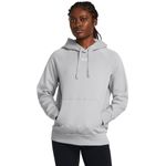 Under Armour Women's Standard Rival Fleece Hoodie, (011) Mod Gray / / White