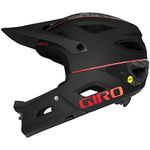Giro Unisex - Adult Switchblade Mips Cycling Helmet Dirt, Matt Black Hypnotic, L