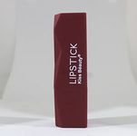 Kiss Beauty Gemini Hot and Soft Matte Lipstick Intense Color Long Lasting (Choco Brown) (Bold Red)