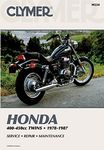 Honda CB/CM400-450 & CMX450 Motorcycles, 78-87 Service Repair Manual (Paperback)