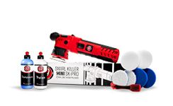 Adam's Polishes SK Pro 12mm Car Polisher Kit (10 Item) - Professional Dual Action Polisher for Car Detailing - Paint Correction, Waxer Buffer DA Polisher - Variable Speed Car Polisher System