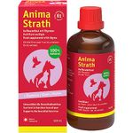 Anima-Strath Immune System Food Supplement with Vitamins & Minerals for Dogs & Cats Digestive Care, 61 Nutrients, Amino Acids & Prebiotic Qualities Pet Food Topper (100 ml with Thyme)