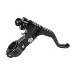 PRO CAKEN 7/8‘’ 22mm Universal Motorcycle CNC Short Stunt Clutch Lever Aluminum Alloy Clutch Handlebar Compatible with Most Motorcycles Dirt Bike-Black