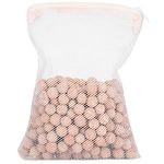 Pssopp Aquarium Bacteria Ball Aquarium Bio Filter Media Fish Tank Ceramic Bio Filtering Balls with Fine Mesh Bags for Aquarium Water Cleaning Accessories