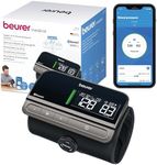 Beurer BM 81 easyLock Upper Arm Blood Pressure Monitor, clinically validated, cuff with simple twist lock, no tubes or cables, gentle and fast measurement, with app connection