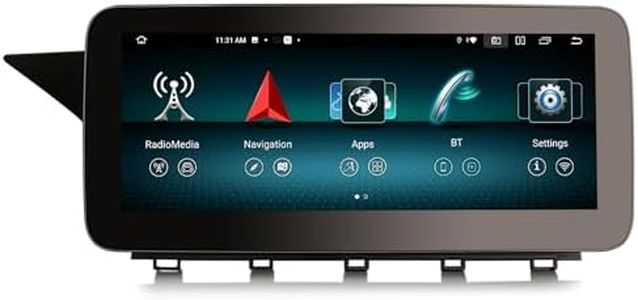Erisin 10,25 pollici Android 13 Autoradio GPS Navigatore per Mercedes-Benz Classe GLK X204 2009-2012 NTG4.0 Supporta IPS Touchscreen Comand OEM Bluetooth CarPlay Android Auto SWC DSP 4GB RAM+64GB ROM