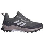 adidas Women's Terrex AX4 GORE-TEX Hiking Shoes Non-Football Low, grey five/Silver dawn/preloved fig, 6 UK