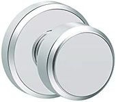 Schlage F10 BWE 625 GSN Greyson Collection Bowery Passage Lock Knob, Bright Chrome