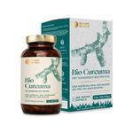 Nature Basics® Organic Curcuma Capsules with Black Pepper | Certified & Sustainable in a jar | Organic Turmeric Capsules 4575mg / 228mg Curcumin & 15mg Piperine