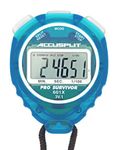 Accusplit A601XAQ Pro Survivor Stopwatch with Aqua Case