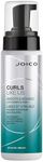 Joico Curls Like Us Smooth & Bounce Curl Hydrating Foam | For Curly Hair | Reduce Frizz | Enhance Curl Patterns | 72-Hour Humidity Protection | With Moringa Seed & Algae Oil | 6.7 Fl Oz