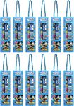 Prezzie Villa Different Cartoon Design Stationery Gift Pack for Kids Birthday Return Gifts Theme Party (Pack of 12) (Mickey Mouse)