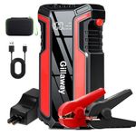 GILLAWAY 016 Jump Starter 3500A Peak, Jump Starter Battery Pack up to 50 Jump Starts, 12V Jump Box for Car Battery, up to 9.0L Gas and 7.0L Diesel Engines, Jump Starter Portable Power Bank