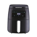 Morphy Richards Digital Air Fryer For Home|1500W With Digital Control|Dual Fan Technology|Adjustable Time & Temperature Control|Voltage Fluctuation Protection|2-Yr Warranty By Brand|Black, 5 liter