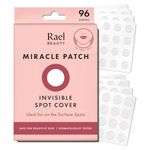 Rael Miracle Pimple Patches - Invisible Spot Cover (96 Count, 2 Sizes)