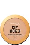 Maybelline New York City Bronzer Powder Makeup, Bronzer and Contour Powder, 200, 0.32 Oz