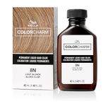 WELLA Color Charm Permanent Liquid Hair Color for Gray Coverage, 8N Light Blonde