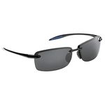 Flying Fisherman Cali Polarized Sunglasses, Black Frame, Smoke Lenses