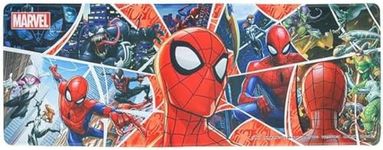 Paladone Spider Man Desk Mat, 80cm x 30cm (31" x 11"), Large Desk Pad for Keyboard and Mouse, Officially Licensed Marvel Home Office and Gaming Desk Accessory,