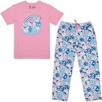 Hello Kitty Character Rainbow Women’s Sleep Set, Multicolored, Small