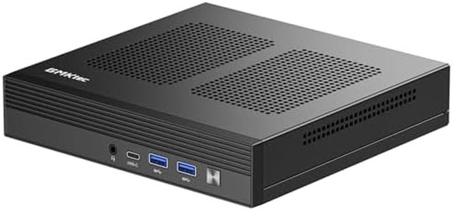 GMKtec Mini PC Intel Core i9-11900H, Dual NIC LAN Mini Computers 32GB(16 * 2GB) DDR4 2TB SSD up to 4.9GHz, Desktop Computer 6 USB Ports, 4K@60Hz, WiFi6, BT5.2 for Home, Business