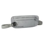 Eagle Creek Undercover RFID Money Belt – Slim Travel Waist Pouch with RFID Blocking – Secure Passport, Cards & Cash – Adjustable Strap – Lightweight & Discreet – Black, Grey, 4 x 0.75 x 11 inches