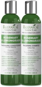 Hair Loss Therapy Shampoo & Scalp Treatment Mask Value Set (2 items) - Saw Palmetto Hair Growth For Hair Thinning Prevention Alopecia DHT Blocking. Doctor Developed