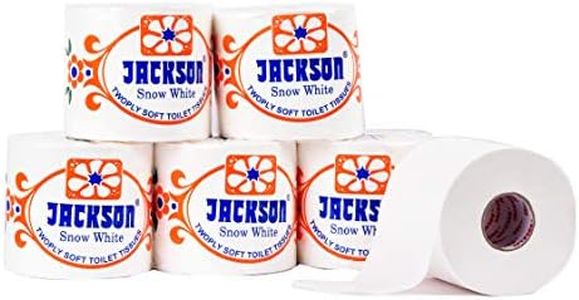 Jackson Toilet Paper Super Jumbo Size (Pack Of 6) Roll 550 Pulls/Roll 175gms/Roll Guaranteed
