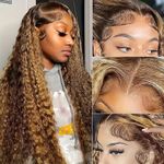 XSY Highlight Blonde Deep Curly Wav