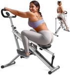 Sportsroyals Squat Machine for Home,Rodeo Core Exercise Machine,330lbs Foldable,Adjustable 4 Resistance Bands,Ride & Rowing Machine for Botty Glutes Butt Thighs,Ab Back/Leg Press Hip Thrust