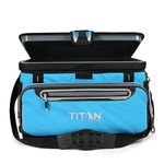 Arctic Zone Titan Deep Freeze Cooler - Zipperless Hardbody Cooler - Small & Large Capacity- Beach & Camping Cooler - Deep Freeze Insulation, HardBody Liner, and SmartShelf