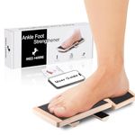 Adjustable Ankle Balance Board with 1 Sidekick Ankle Boards and 6 Balance Bars, Versatile Ankle Strengthener for Stability, Rehab & Pain Relief