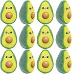 ArtCreativity Mini Plush Avocados for Kids, Set of 12, Soft Stuffed Avocado Toys, Cute Party Supplies, Party Decorations, Snack Party Favors, Easter Basket Stuffers, Goodie Bag Fillers