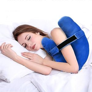 zimucxn Shoulder Surgery Pillow, Super Soft Rotator Cuff Pillow for Sleeping, Relief from Shoulder Pain or Frozen Shoulder, for Post-Op Comfort, Arm & Shoulder Support & Healing(Navy Blue)